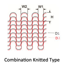 combination knitted