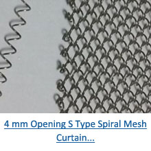 4 mm opening s type spiral mesh curtain pdf