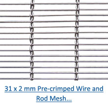 31 x 2 mm crimped wire and rod architectural mesh pdf