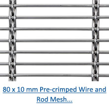 80 x 10 mm crimped wire and rod decorative mesh pdf